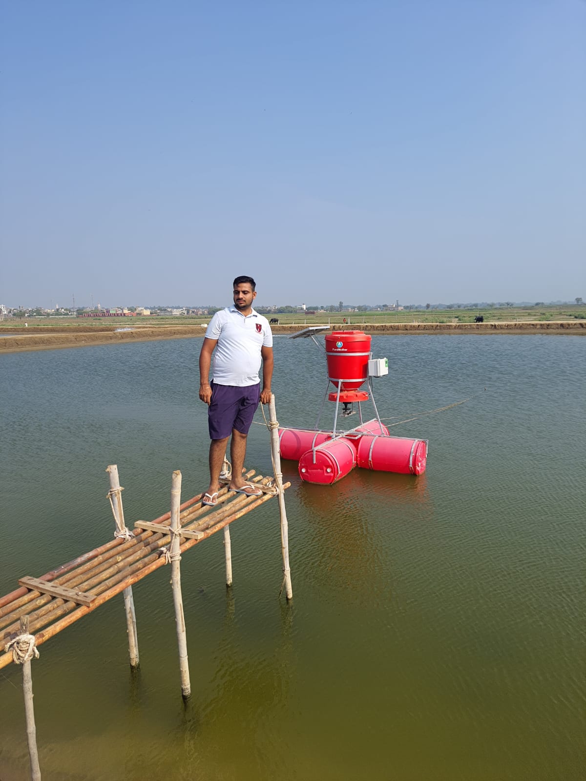 *Pawan of Gurana village became a source of inspiration – earning lakhs annually from white shrimp fish farming*.